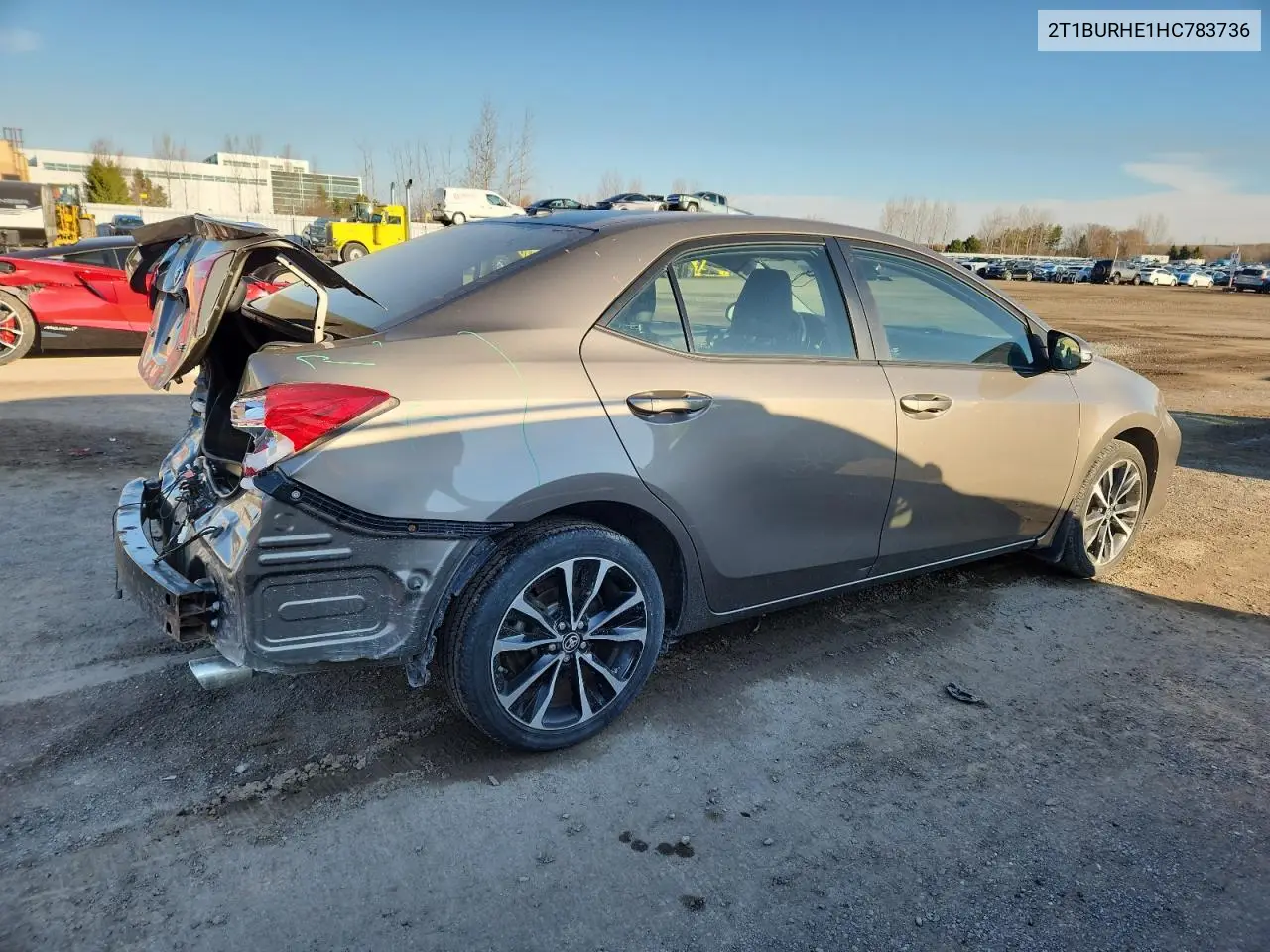 2T1BURHE1HC783736 2017 Toyota Corolla L