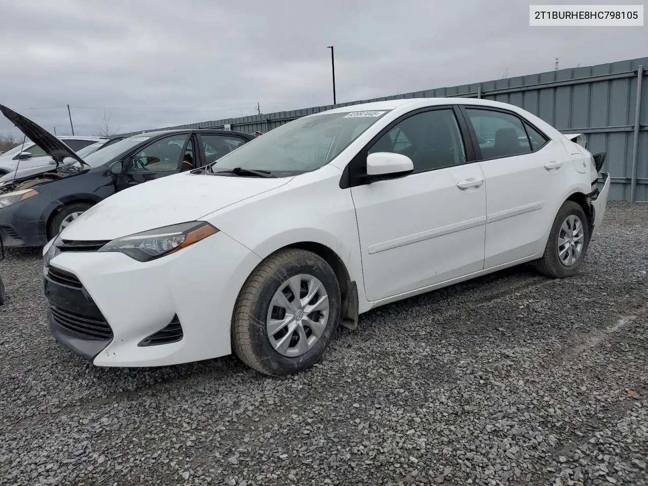 2T1BURHE8HC798105 2017 Toyota Corolla L