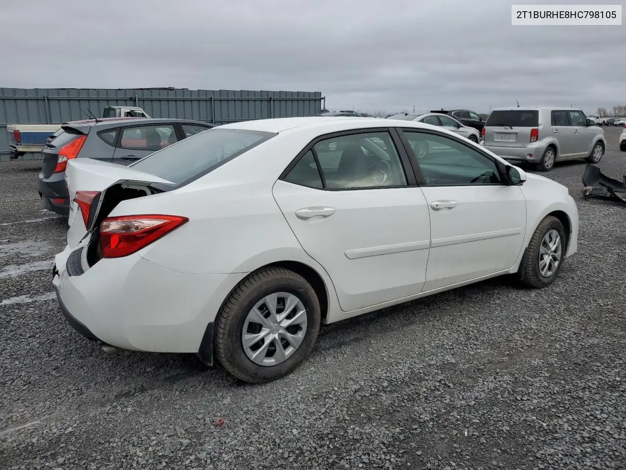 2T1BURHE8HC798105 2017 Toyota Corolla L