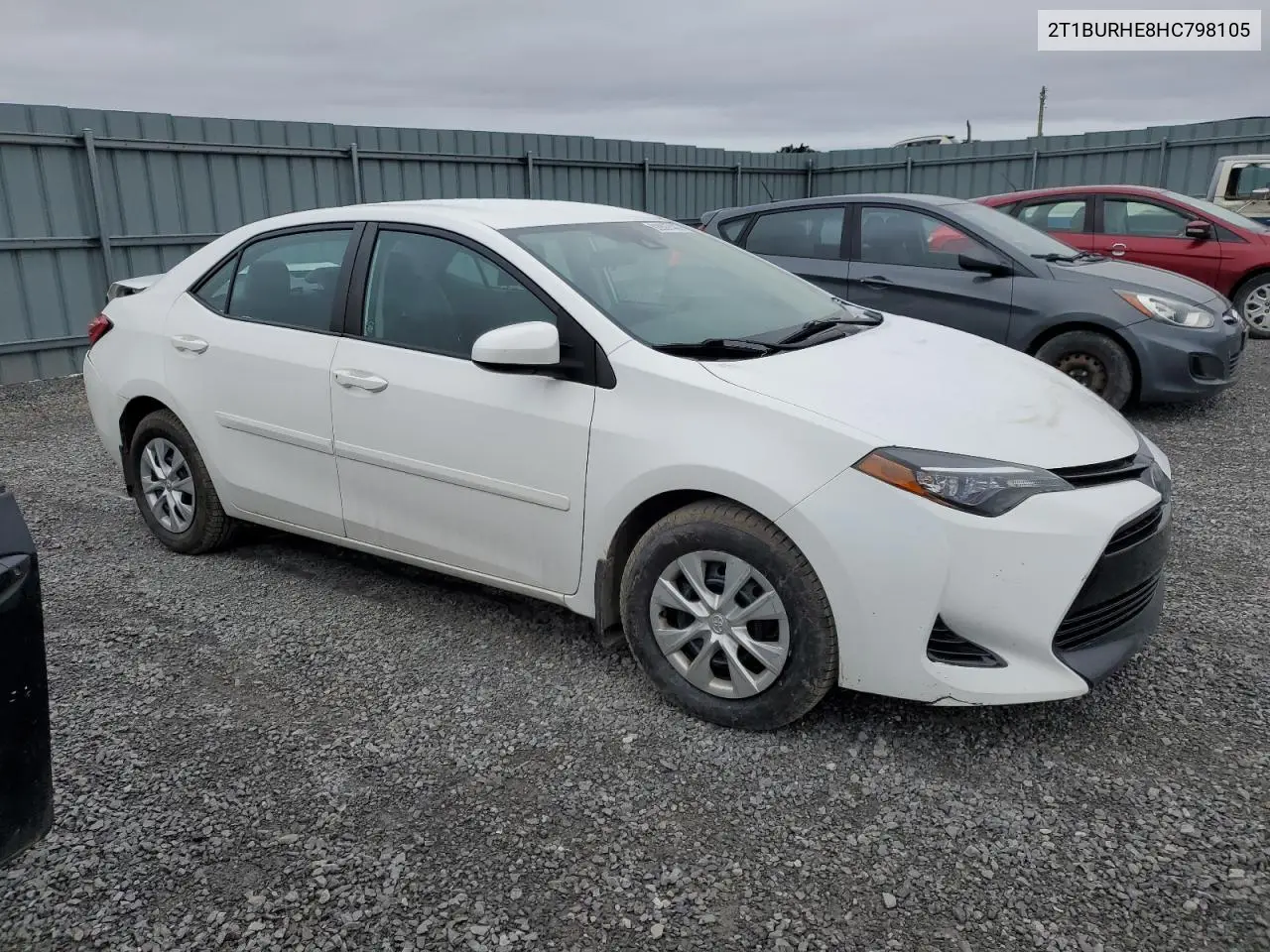 2T1BURHE8HC798105 2017 Toyota Corolla L