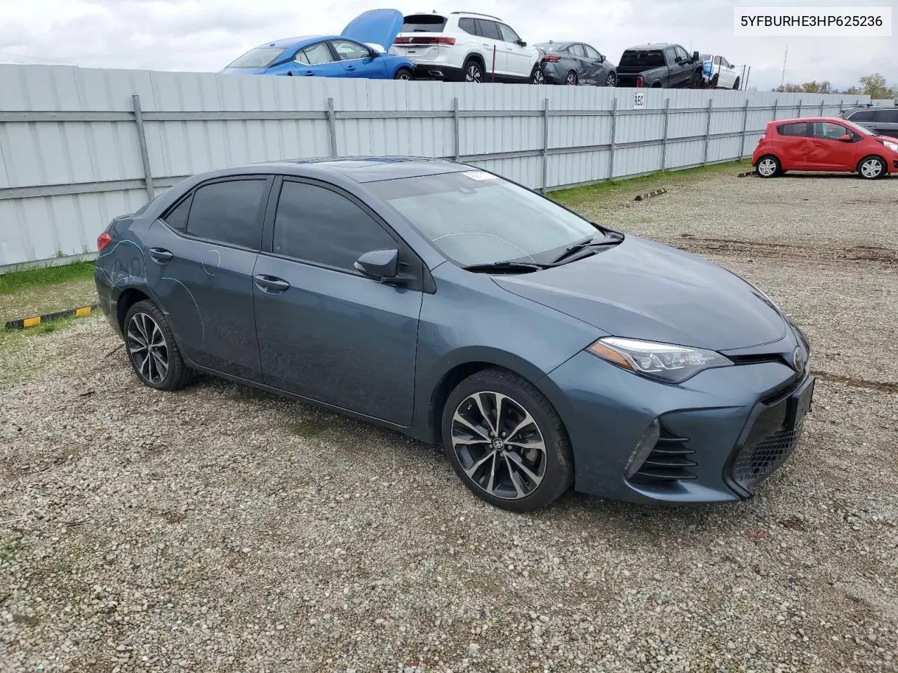 5YFBURHE3HP625236 2017 Toyota Corolla L