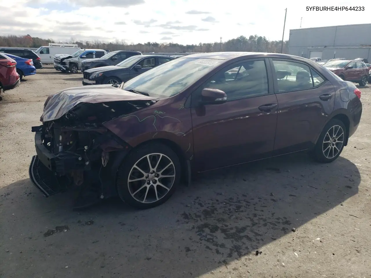 5YFBURHE4HP644233 2017 Toyota Corolla L