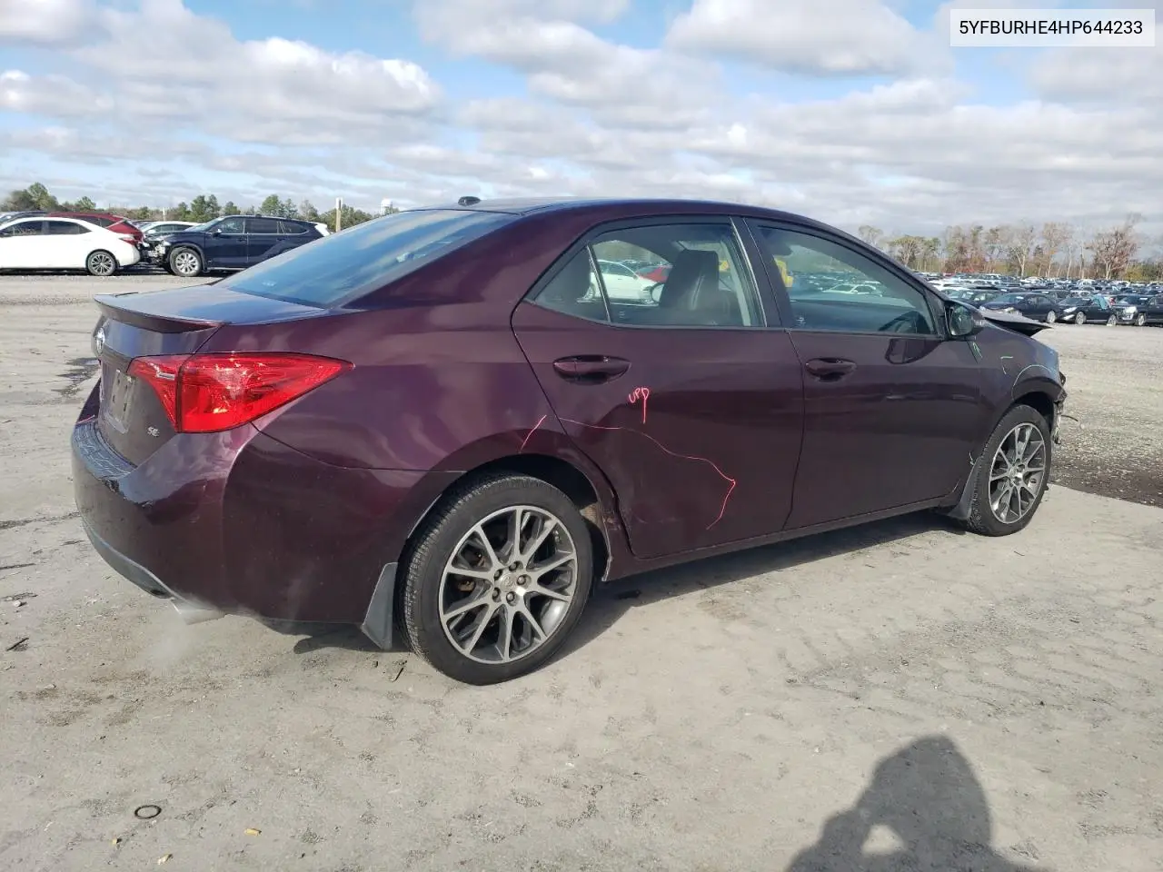 5YFBURHE4HP644233 2017 Toyota Corolla L