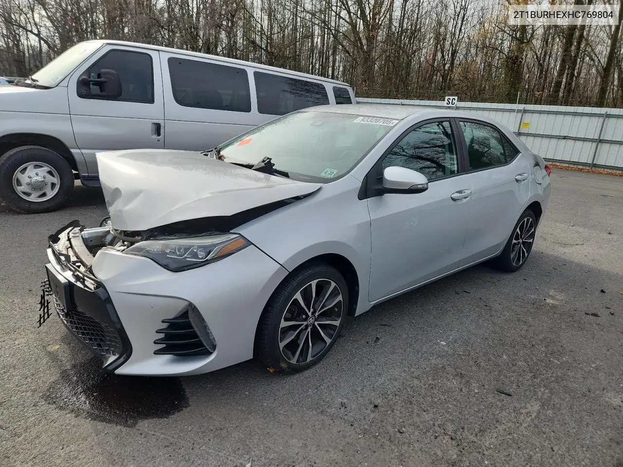 2T1BURHEXHC769804 2017 Toyota Corolla L