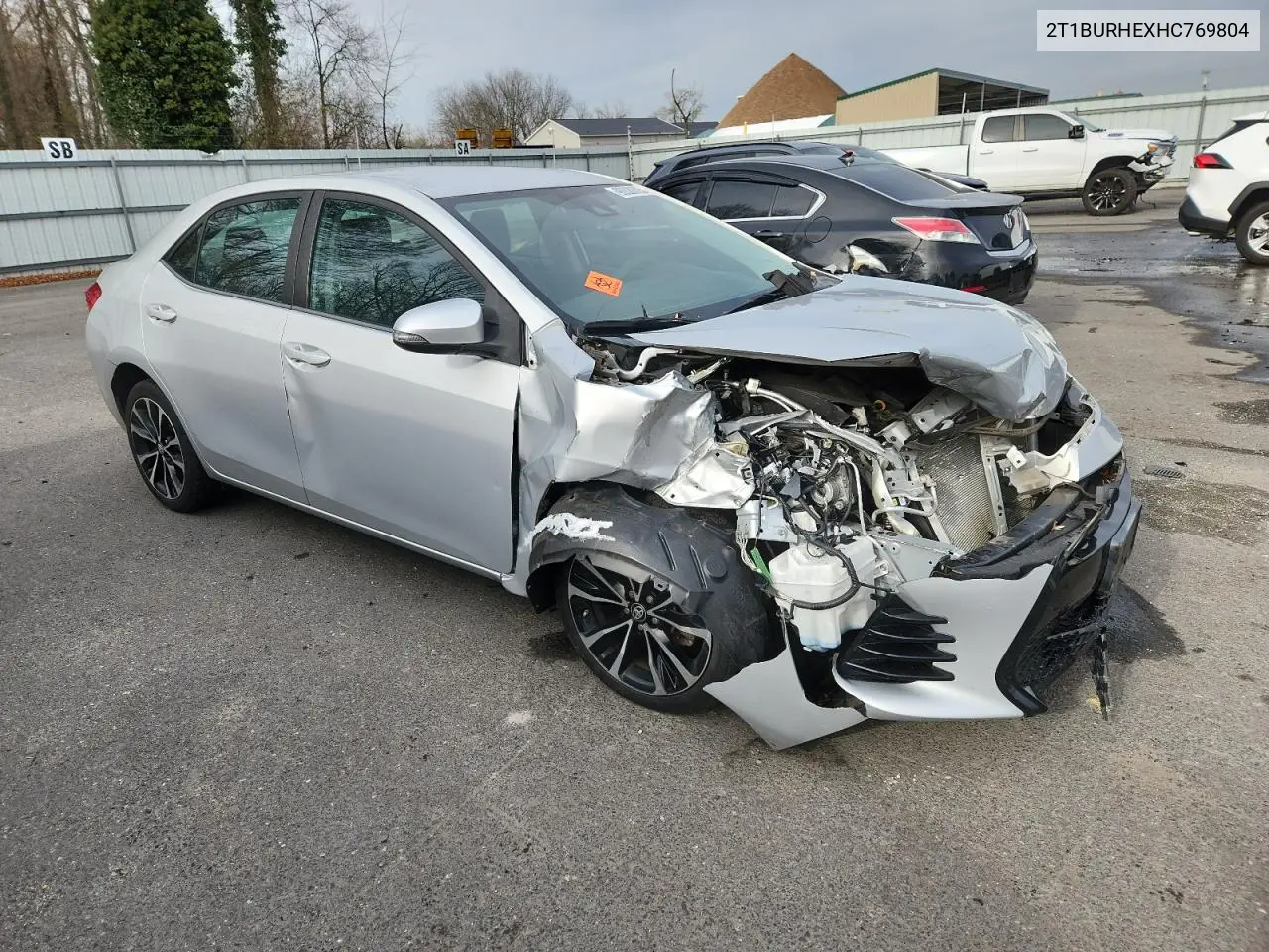 2T1BURHEXHC769804 2017 Toyota Corolla L
