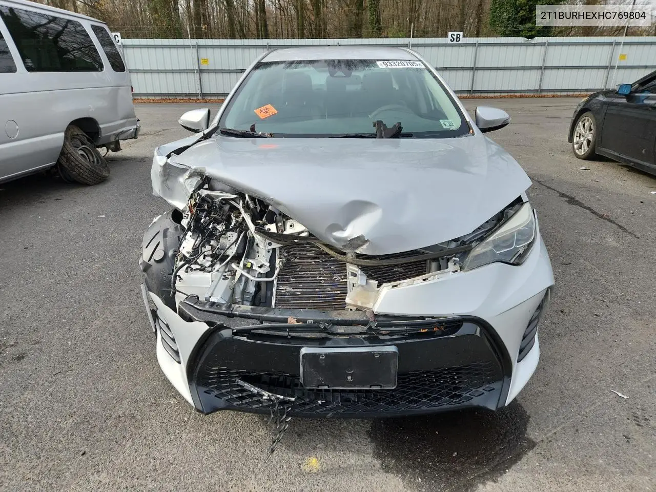 2T1BURHEXHC769804 2017 Toyota Corolla L