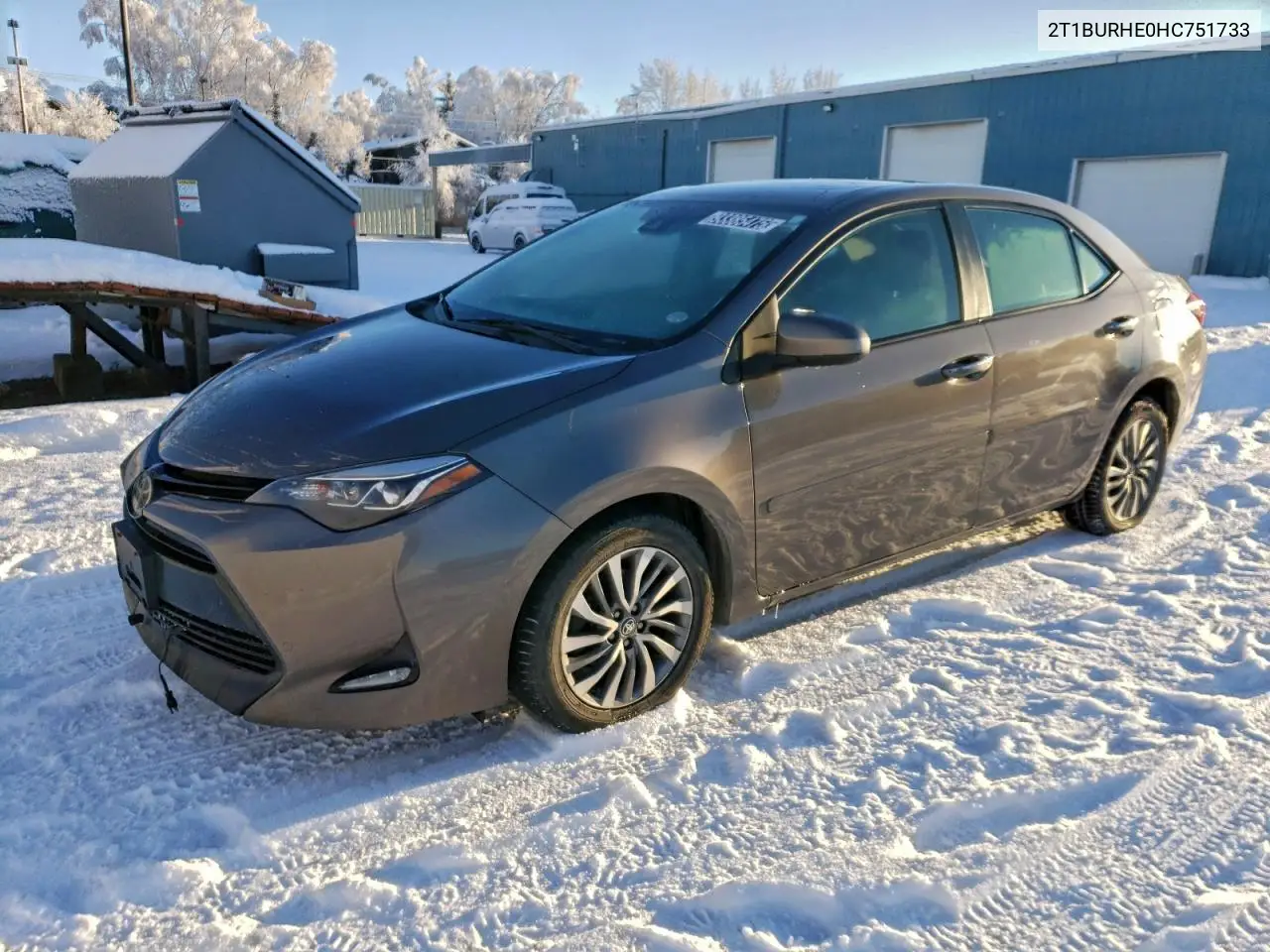 2T1BURHE0HC751733 2017 Toyota Corolla L