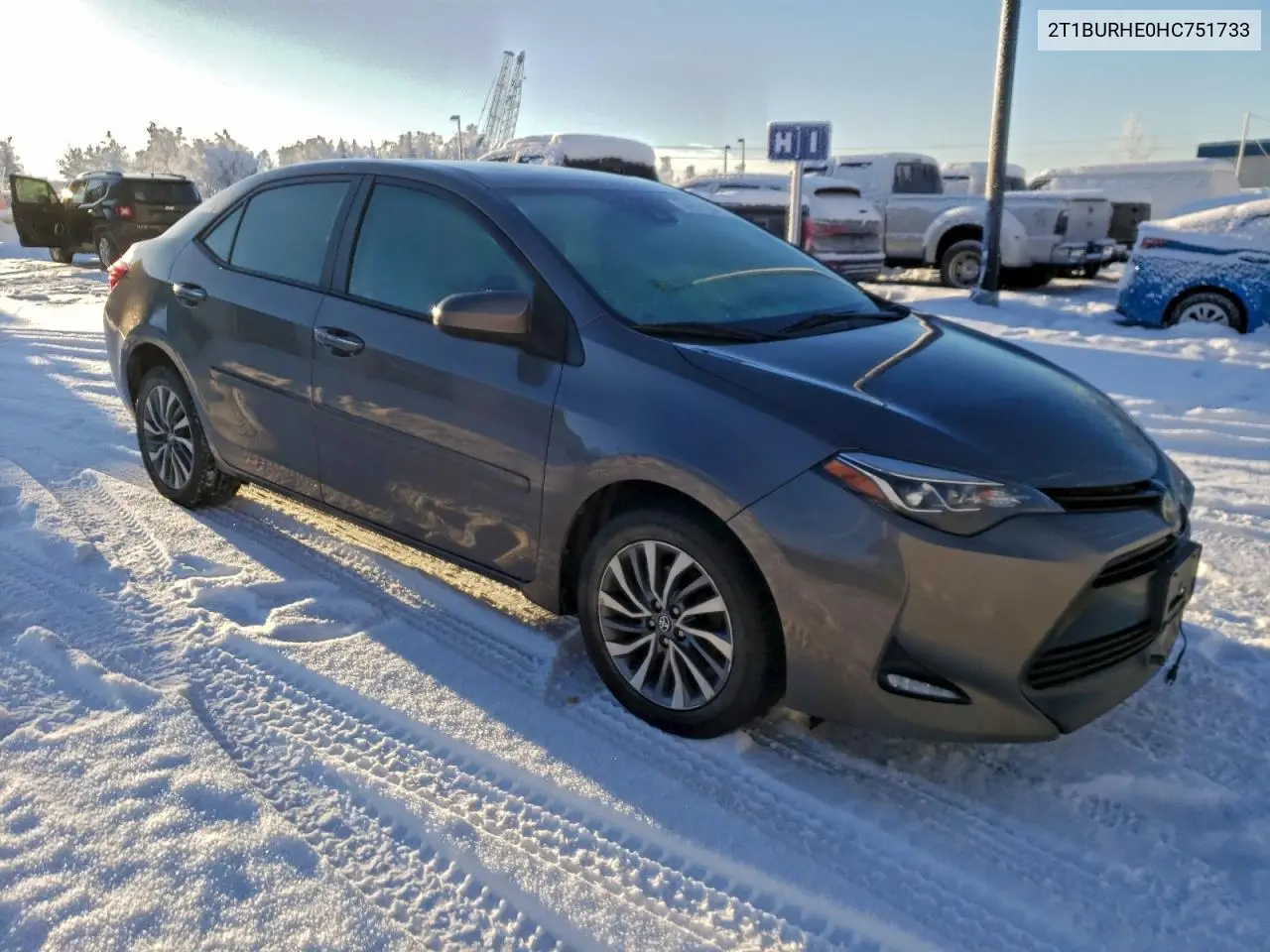 2T1BURHE0HC751733 2017 Toyota Corolla L
