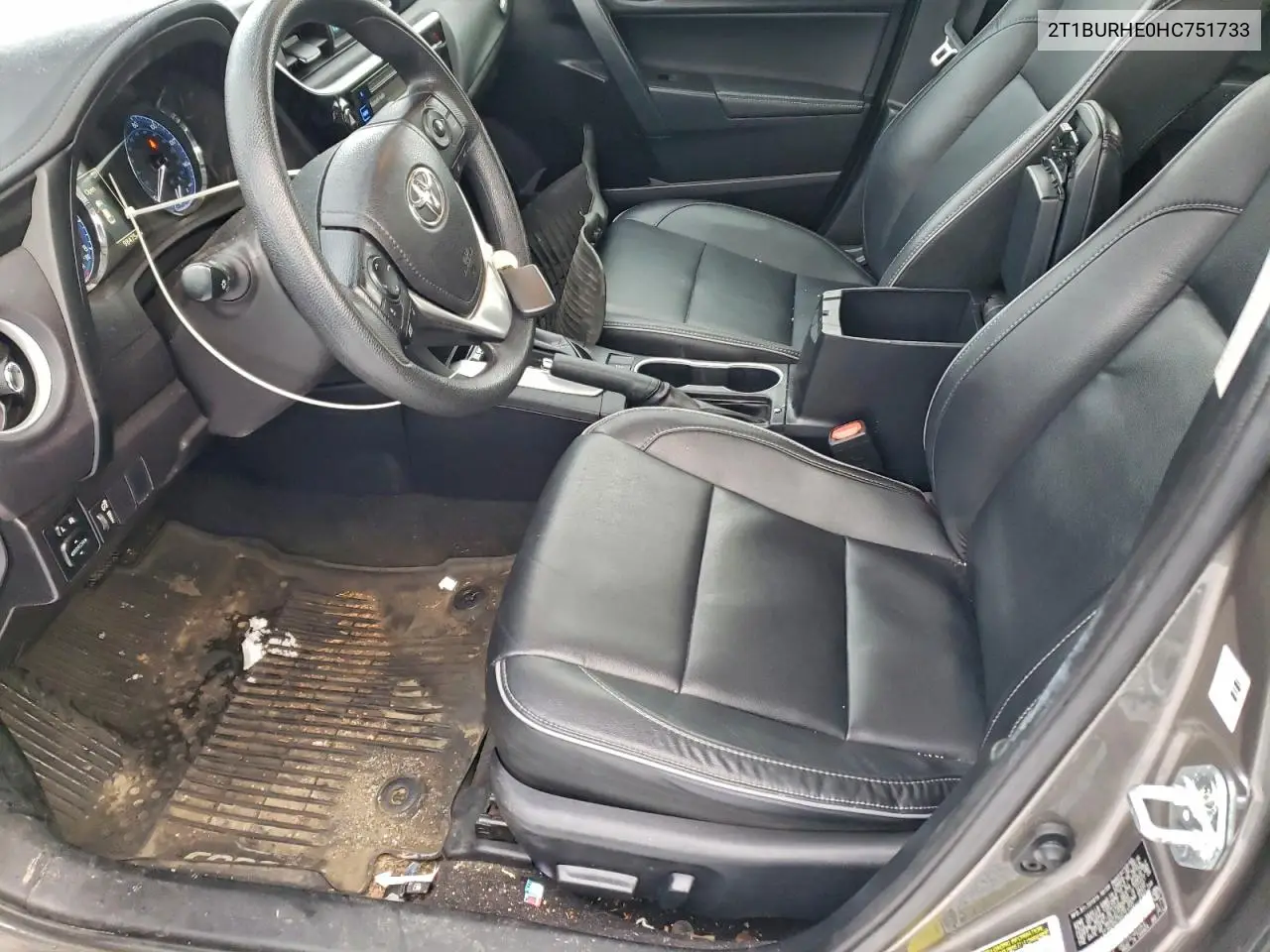 2T1BURHE0HC751733 2017 Toyota Corolla L