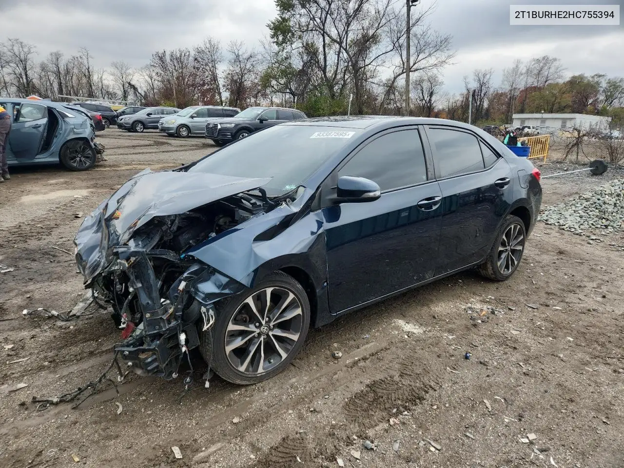 2T1BURHE2HC755394 2017 Toyota Corolla L