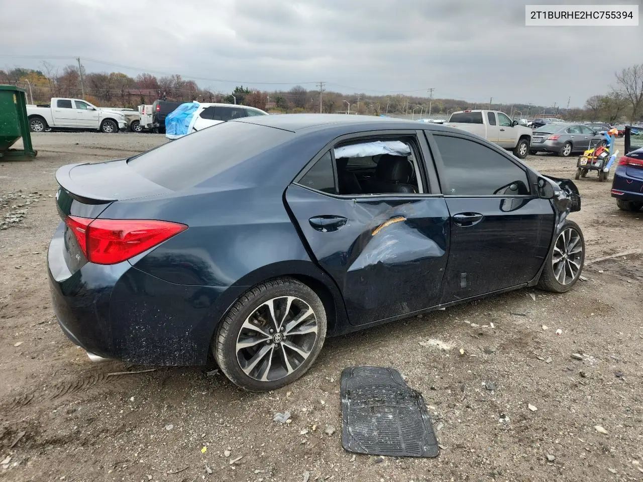 2T1BURHE2HC755394 2017 Toyota Corolla L