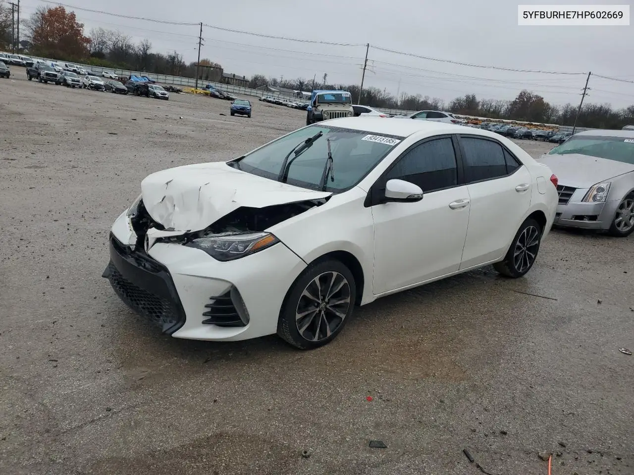 5YFBURHE7HP602669 2017 Toyota Corolla L