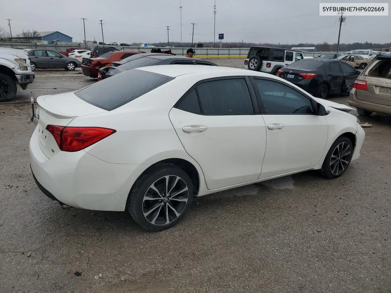 5YFBURHE7HP602669 2017 Toyota Corolla L