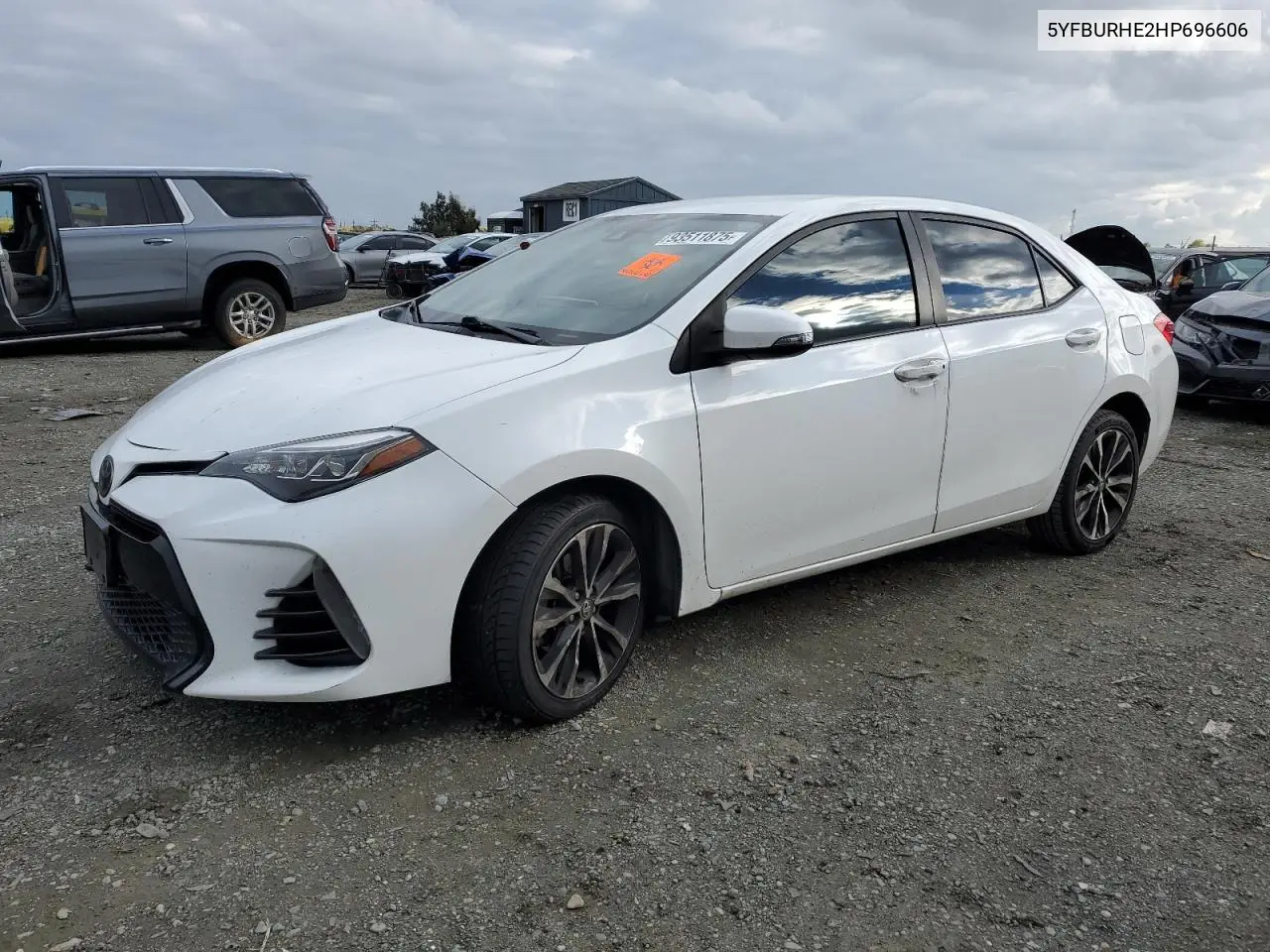 5YFBURHE2HP696606 2017 Toyota Corolla L