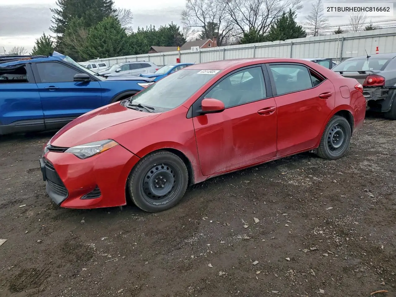 2T1BURHE0HC816662 2017 Toyota Corolla L