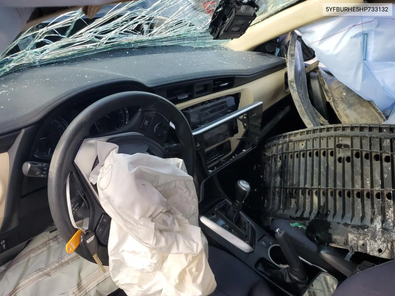 5YFBURHE5HP733132 2017 Toyota Corolla L