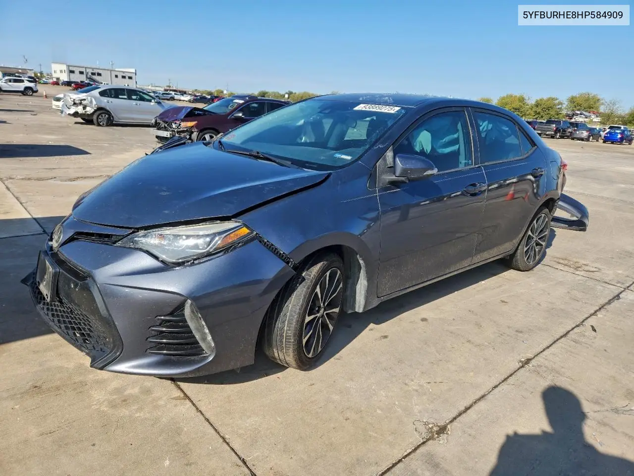 5YFBURHE8HP584909 2017 Toyota Corolla L