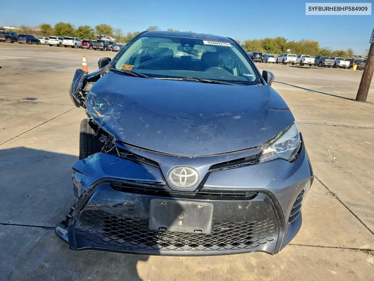 5YFBURHE8HP584909 2017 Toyota Corolla L