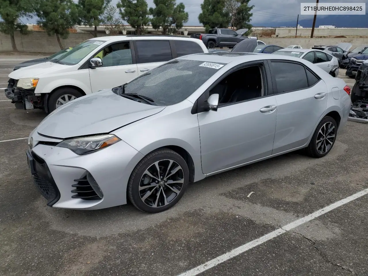 2T1BURHE0HC898425 2017 Toyota Corolla L