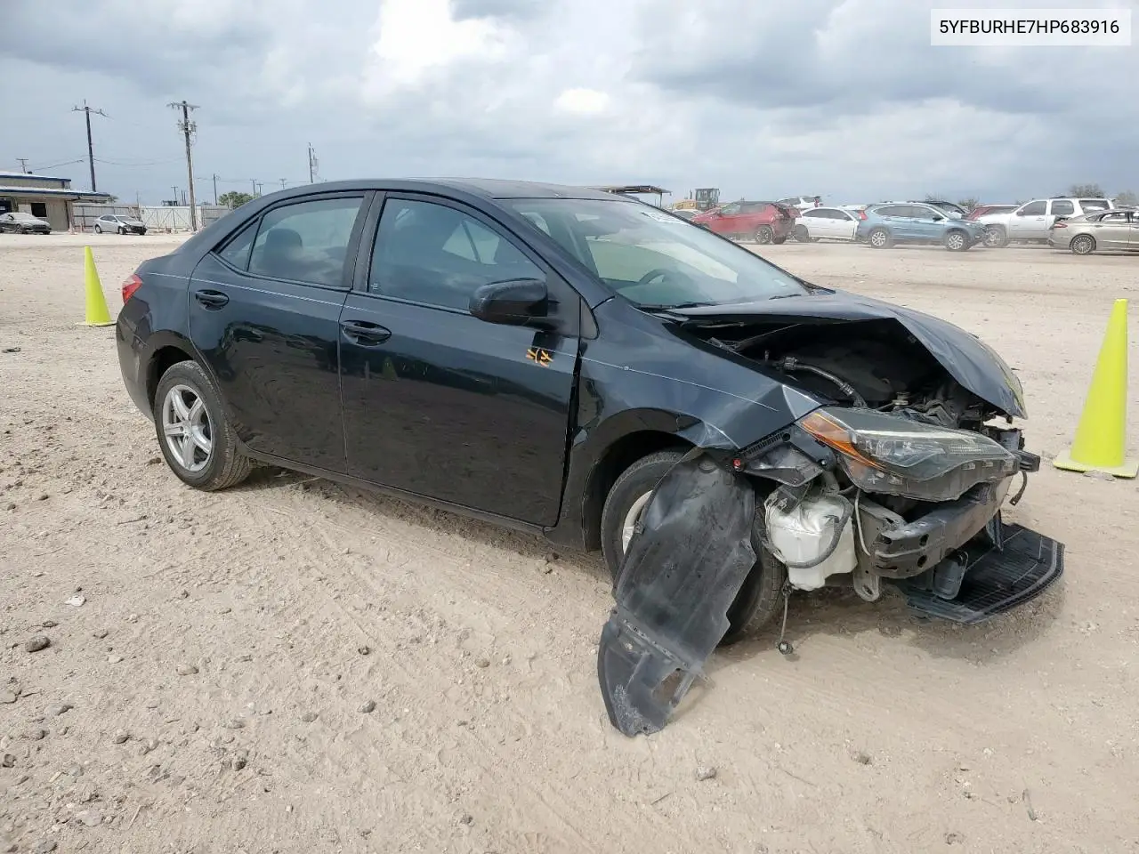 5YFBURHE7HP683916 2017 Toyota Corolla L