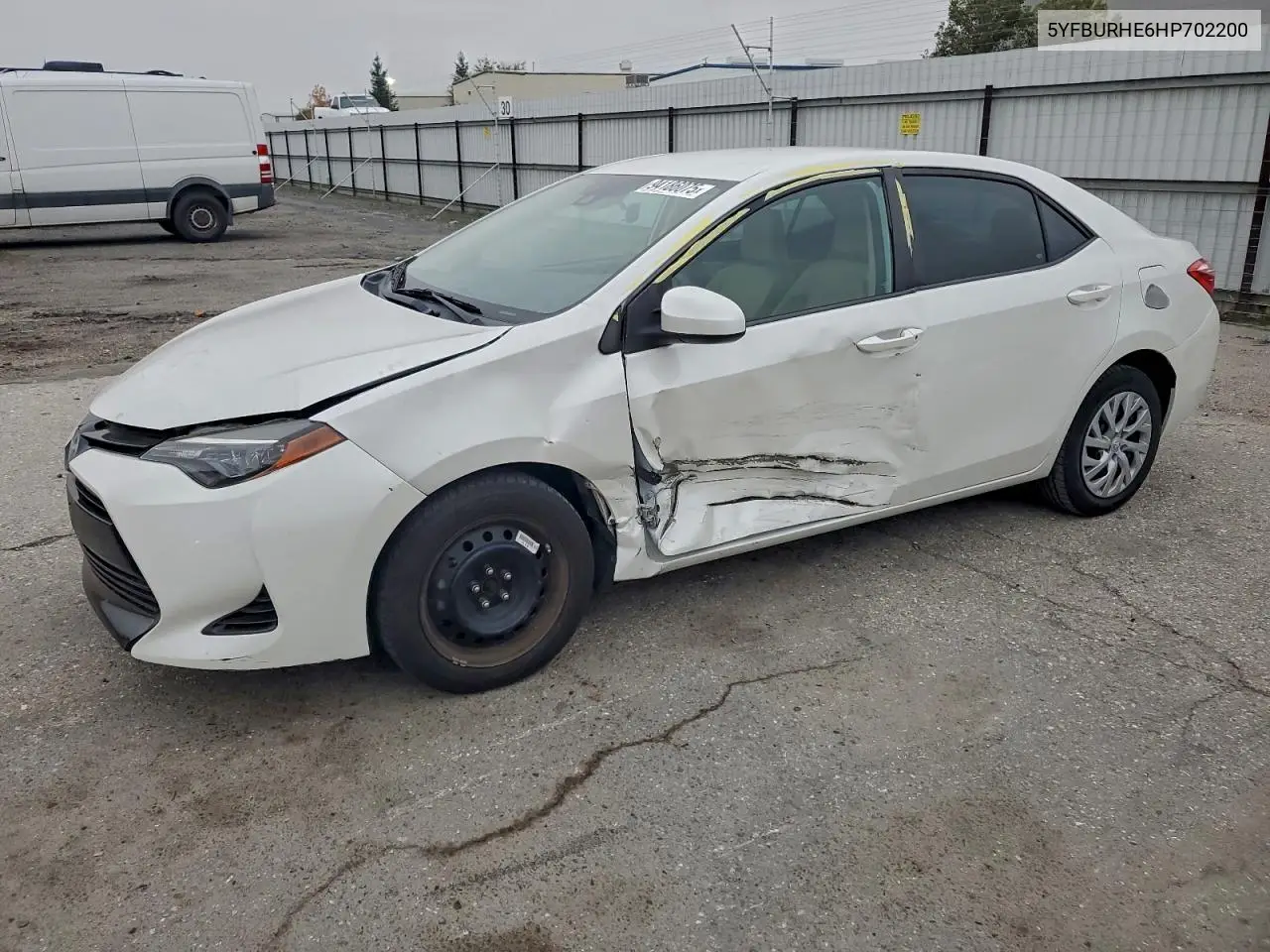 5YFBURHE6HP702200 2017 Toyota Corolla L