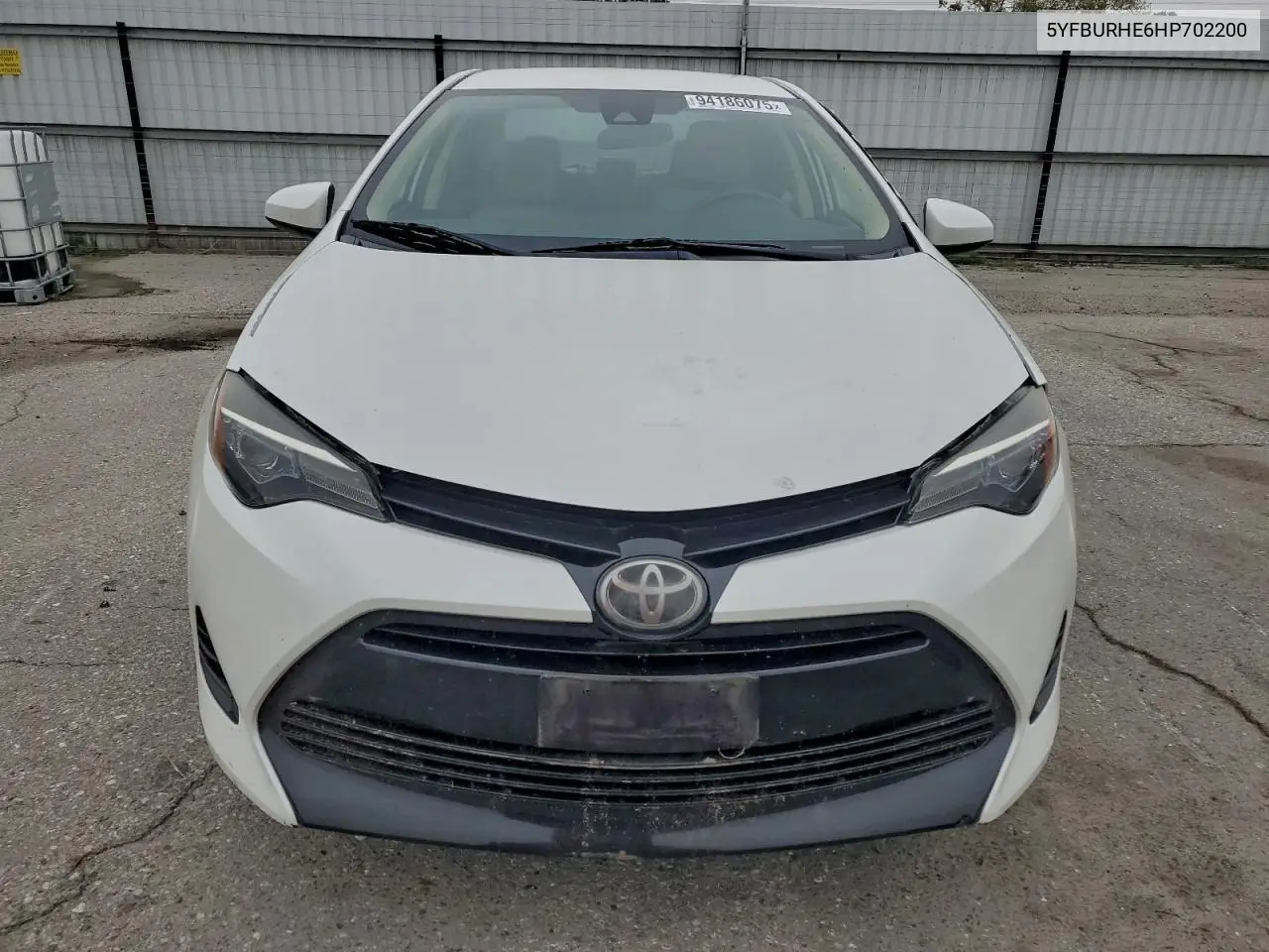 5YFBURHE6HP702200 2017 Toyota Corolla L