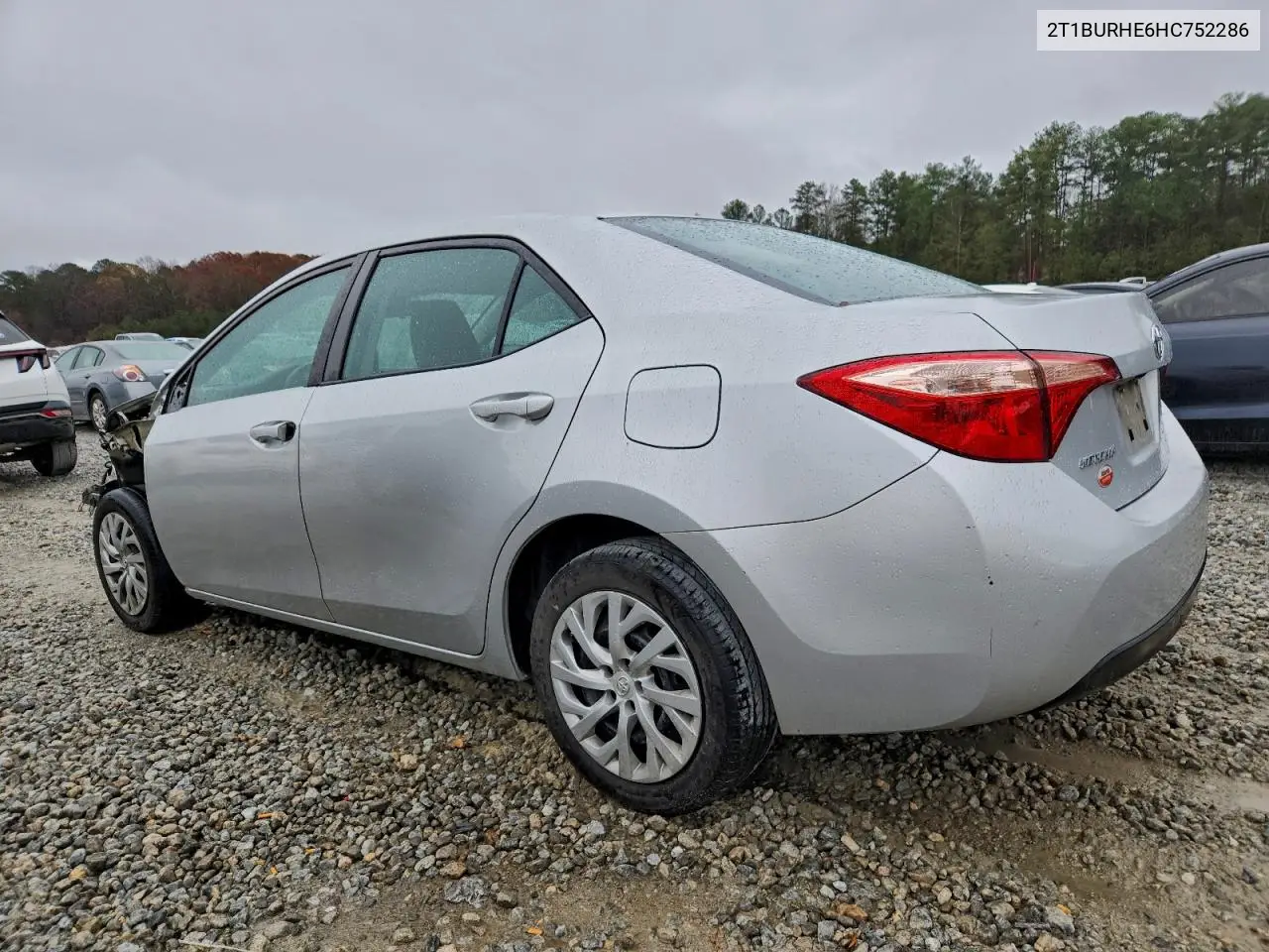 2T1BURHE6HC752286 2017 Toyota Corolla L