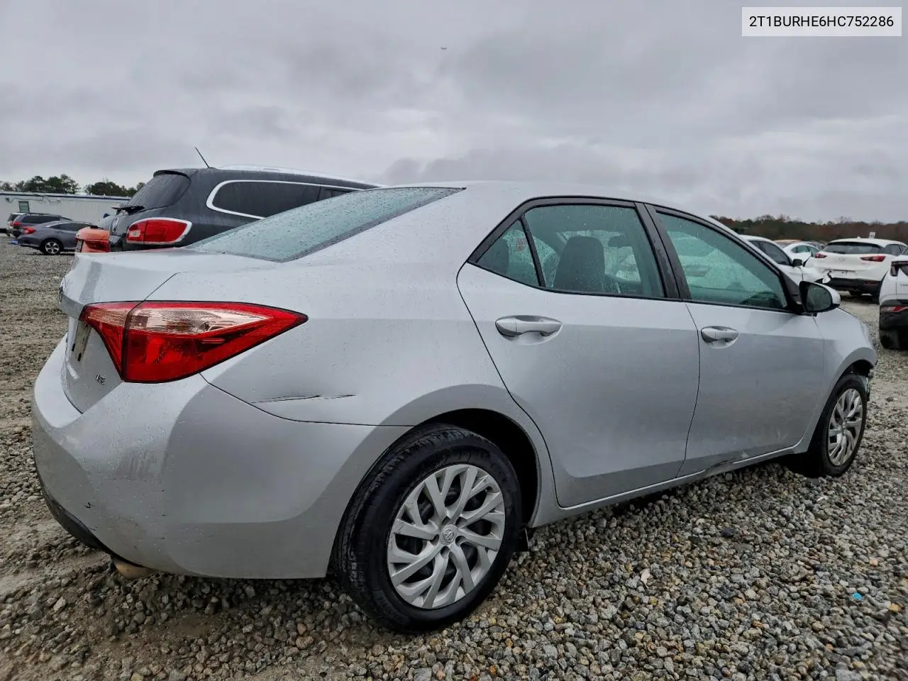 2T1BURHE6HC752286 2017 Toyota Corolla L
