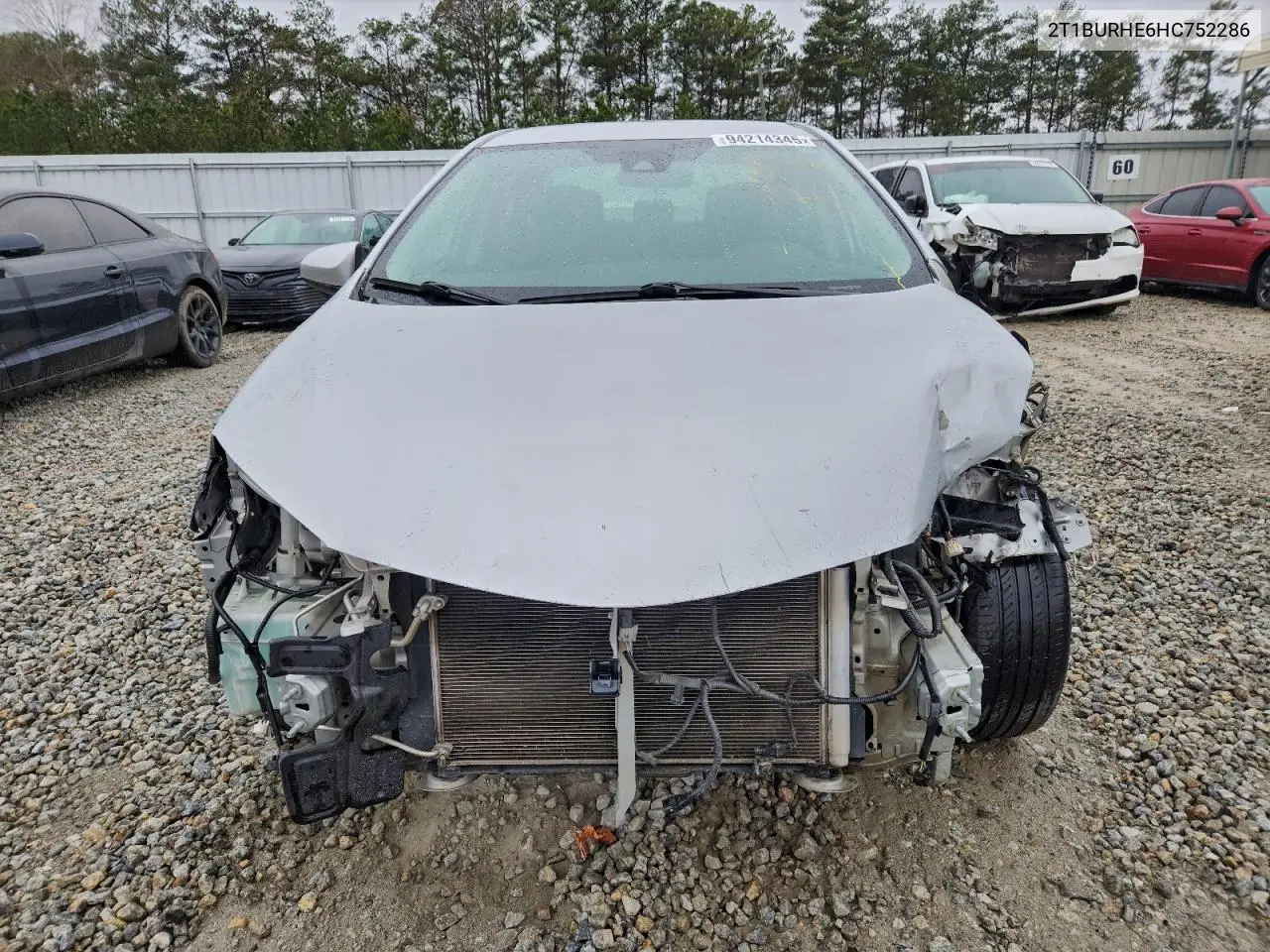 2T1BURHE6HC752286 2017 Toyota Corolla L
