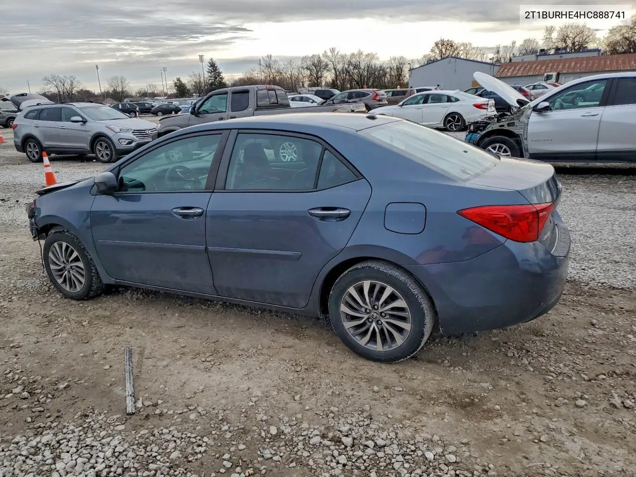 2T1BURHE4HC888741 2017 Toyota Corolla L