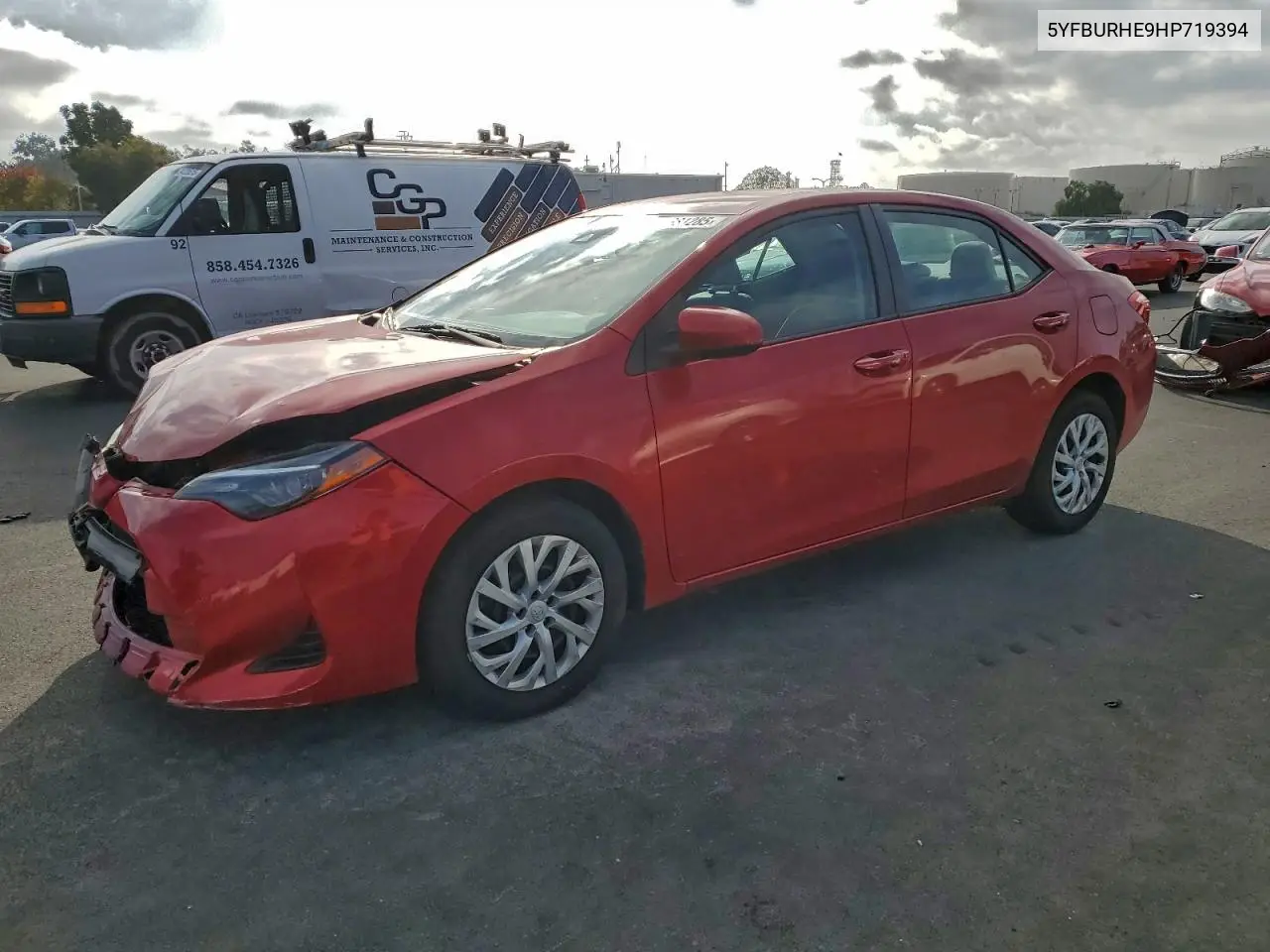 5YFBURHE9HP719394 2017 Toyota Corolla L