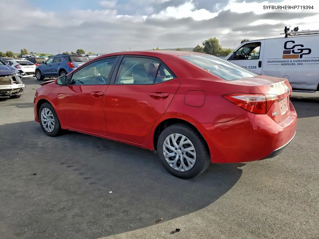 5YFBURHE9HP719394 2017 Toyota Corolla L