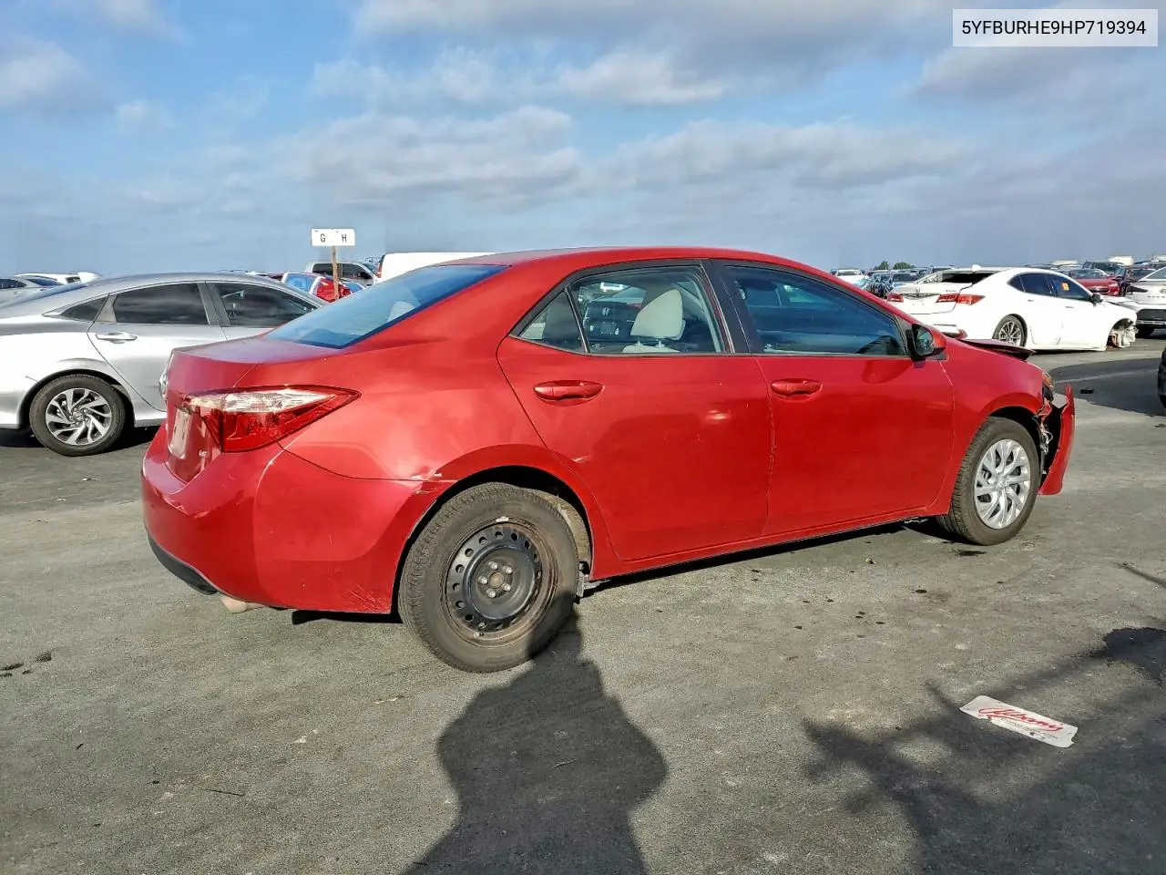 5YFBURHE9HP719394 2017 Toyota Corolla L