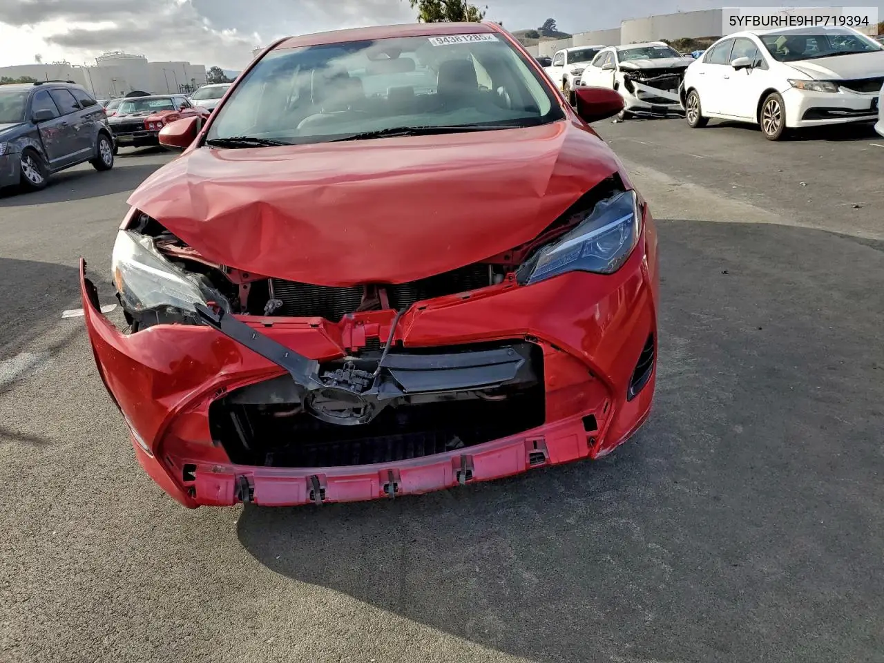 5YFBURHE9HP719394 2017 Toyota Corolla L