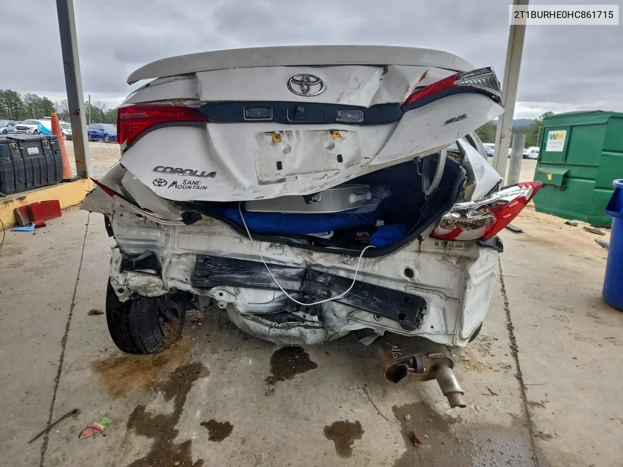 2T1BURHE0HC861715 2017 Toyota Corolla L