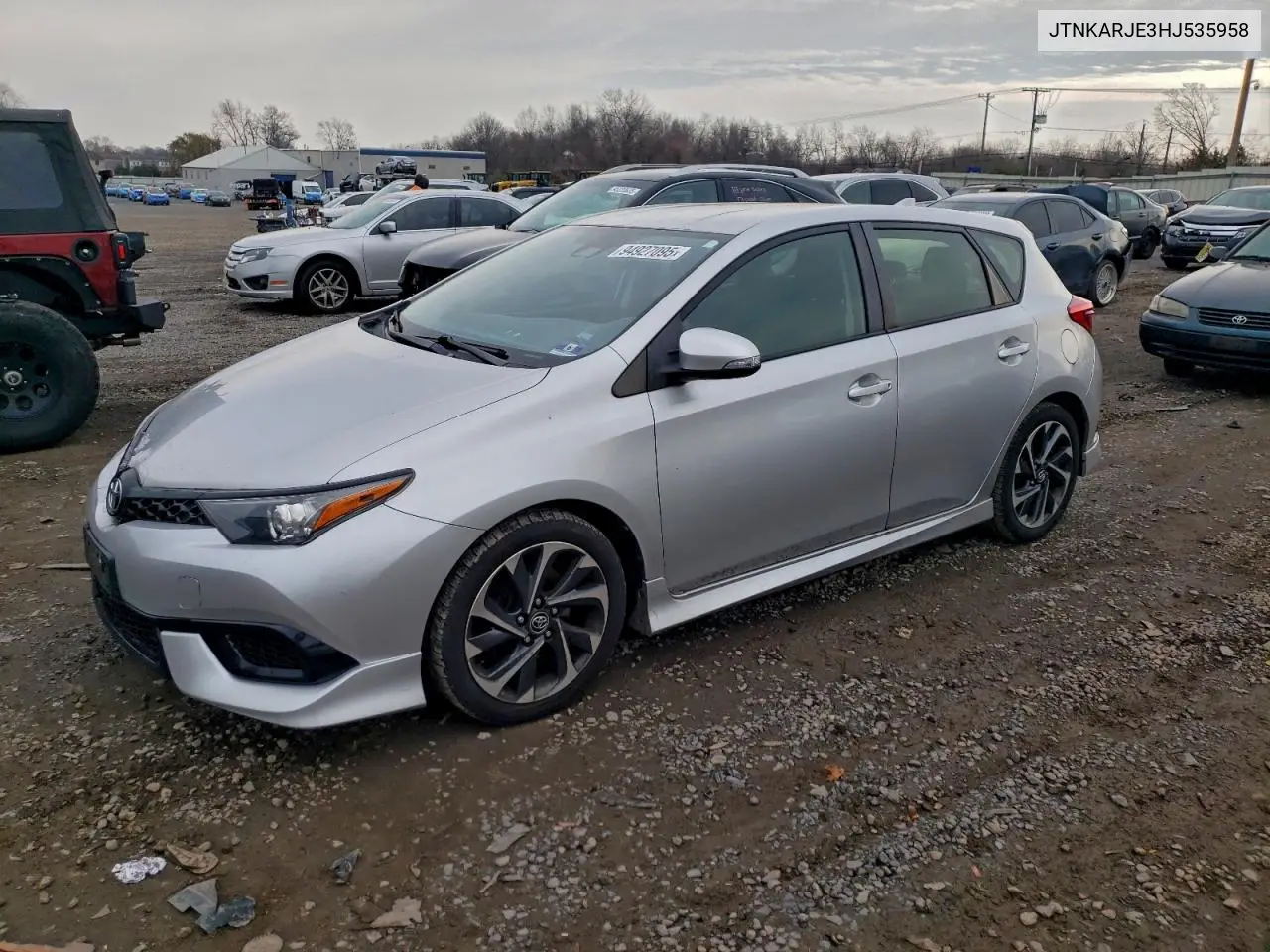 JTNKARJE3HJ535958 2017 Toyota Corolla Im