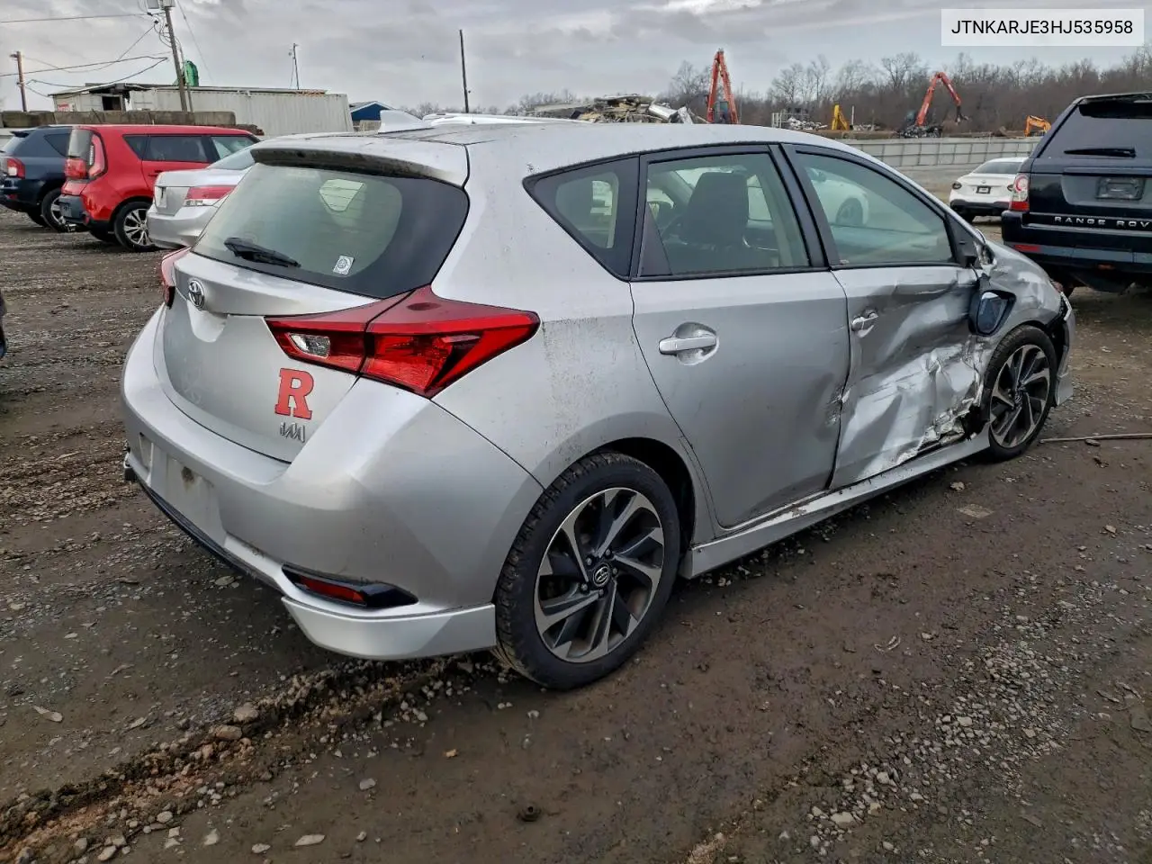 JTNKARJE3HJ535958 2017 Toyota Corolla Im
