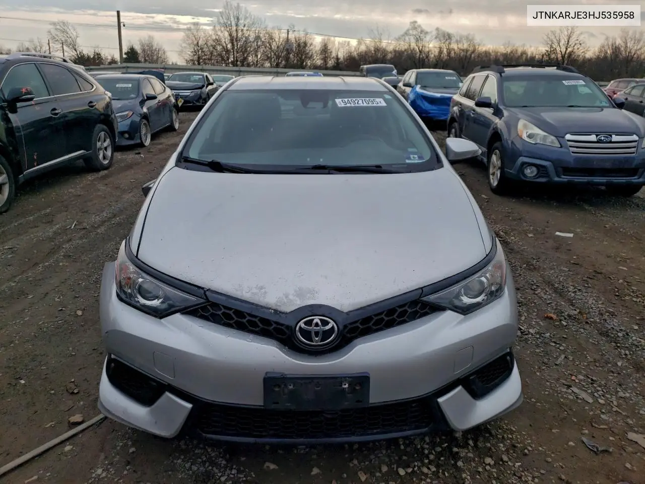JTNKARJE3HJ535958 2017 Toyota Corolla Im