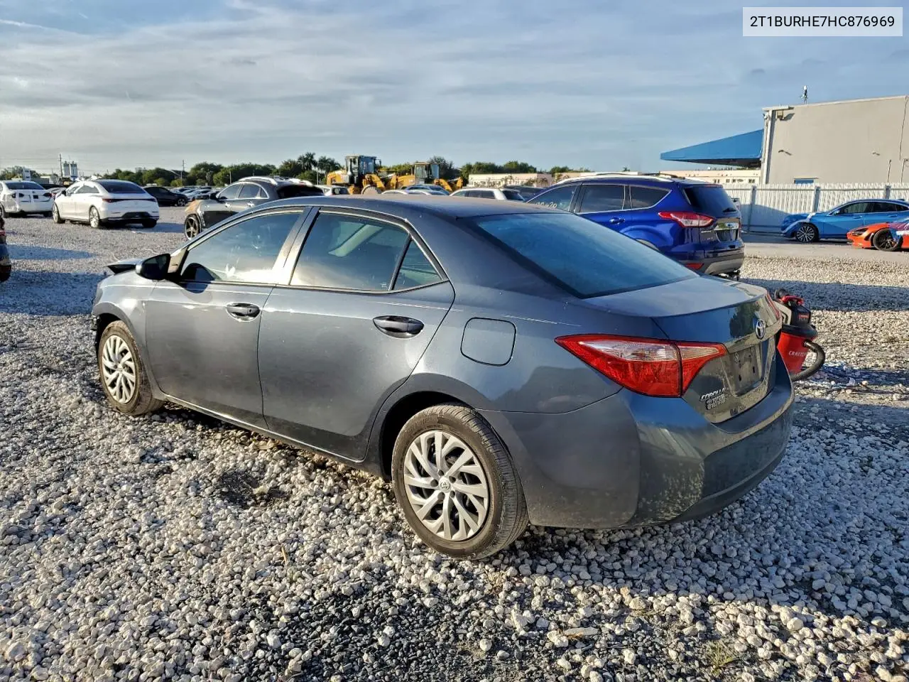 2T1BURHE7HC876969 2017 Toyota Corolla L