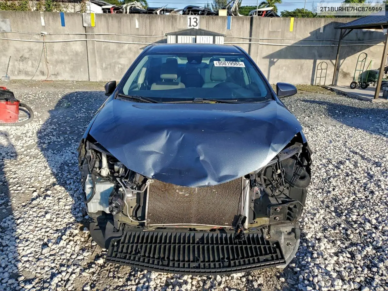 2T1BURHE7HC876969 2017 Toyota Corolla L