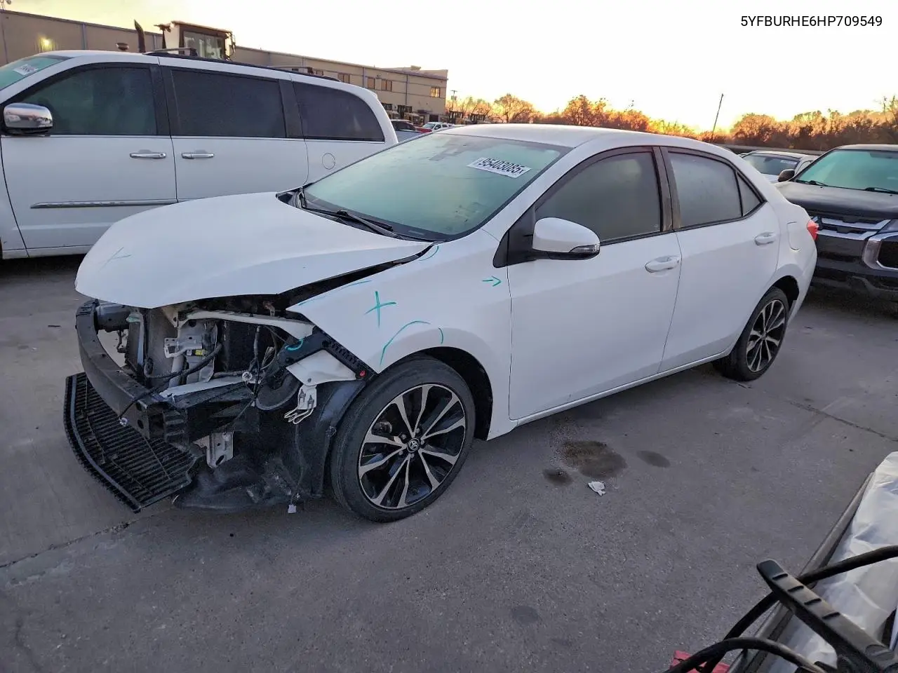 5YFBURHE6HP709549 2017 Toyota Corolla L