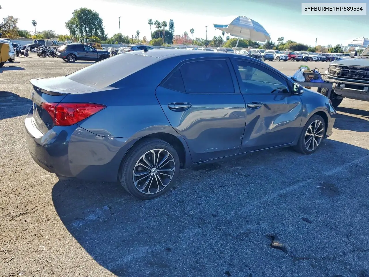 5YFBURHE1HP689534 2017 Toyota Corolla L