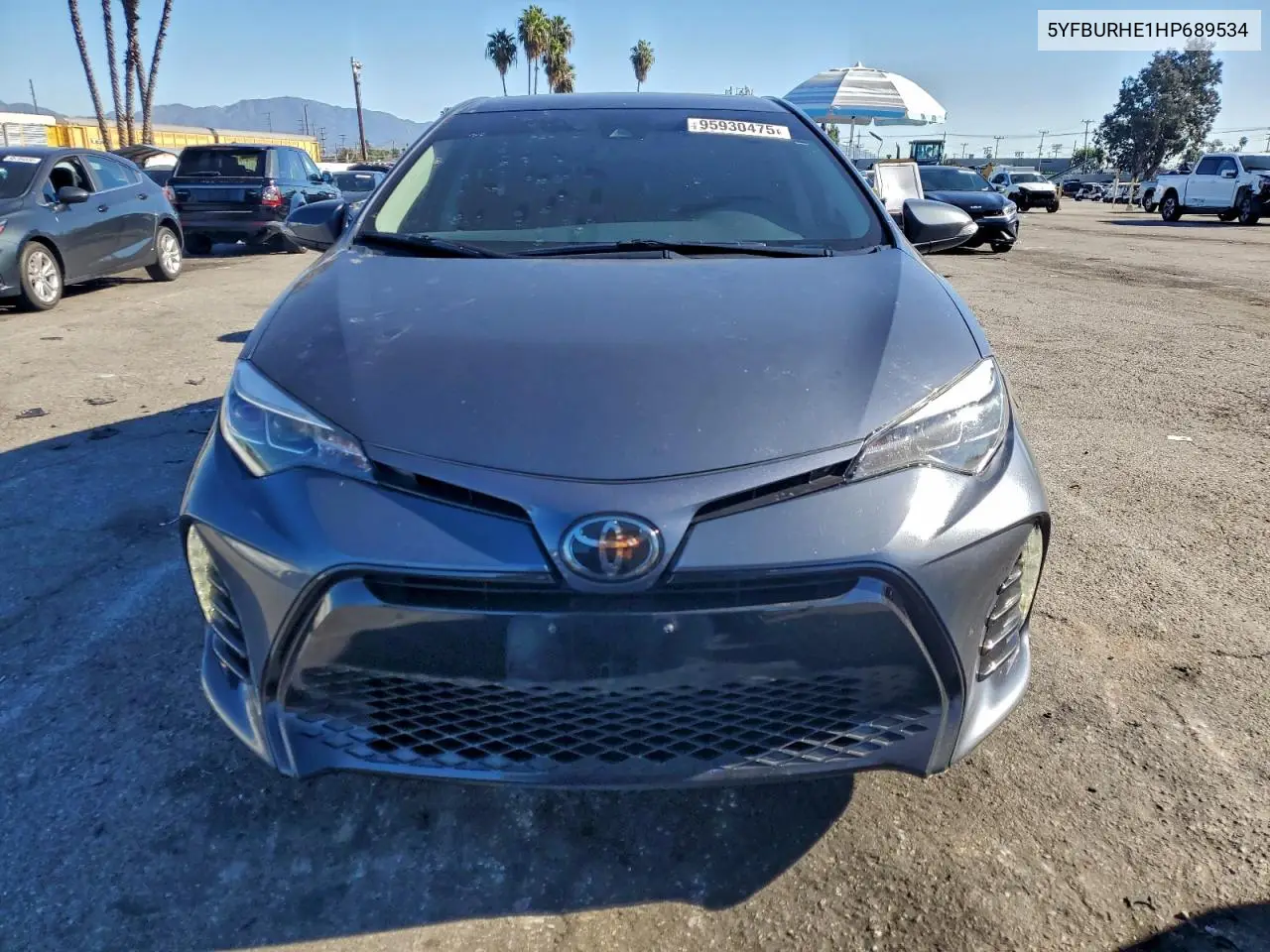 5YFBURHE1HP689534 2017 Toyota Corolla L