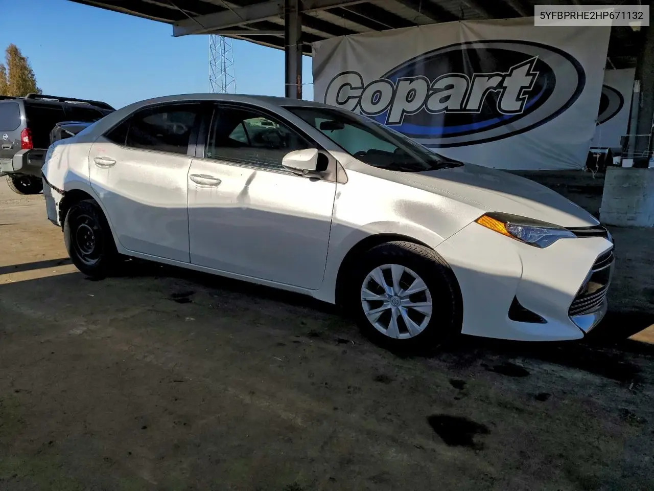 5YFBPRHE2HP671132 2017 Toyota Corolla Le Eco