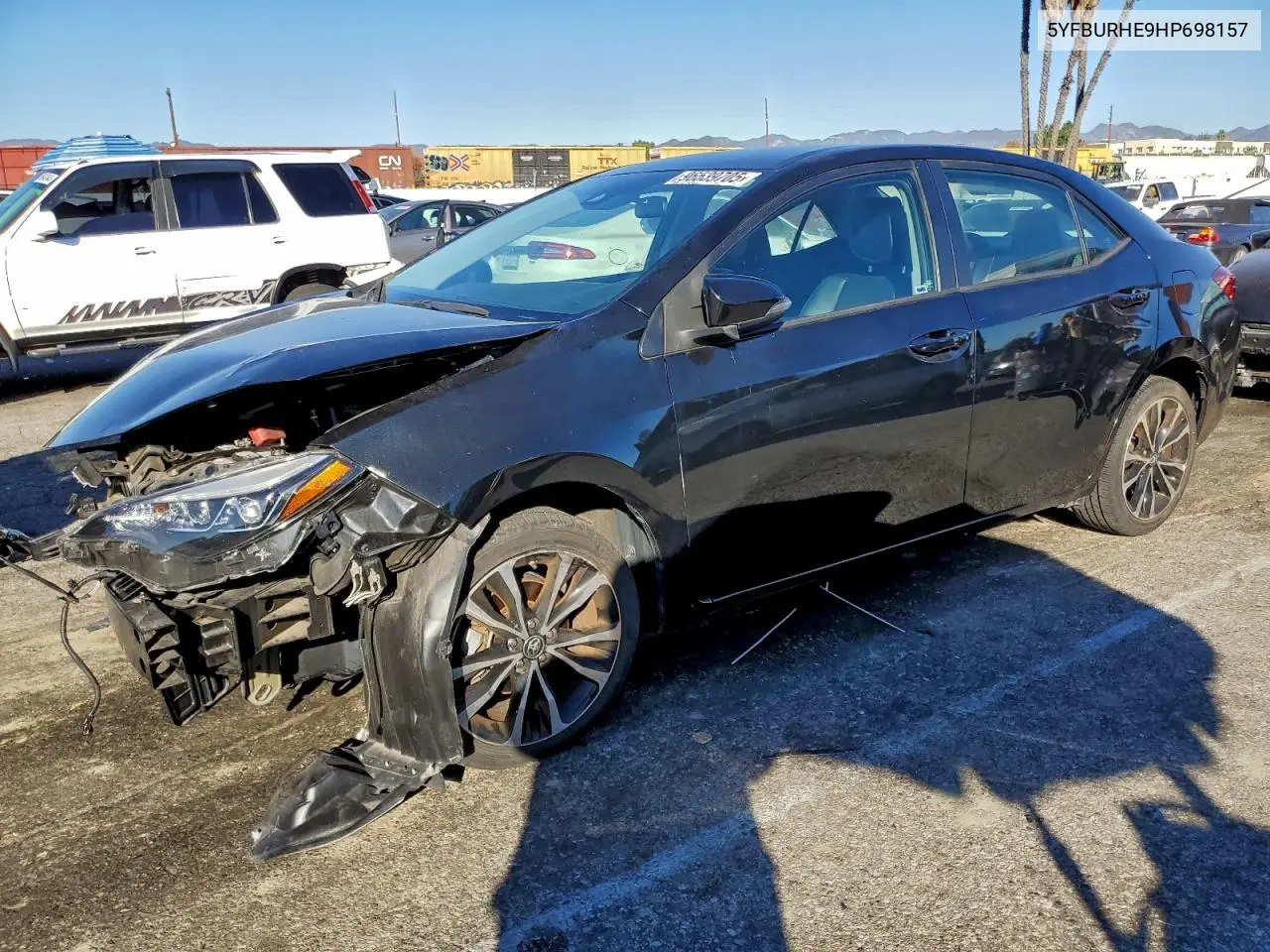 5YFBURHE9HP698157 2017 Toyota Corolla L