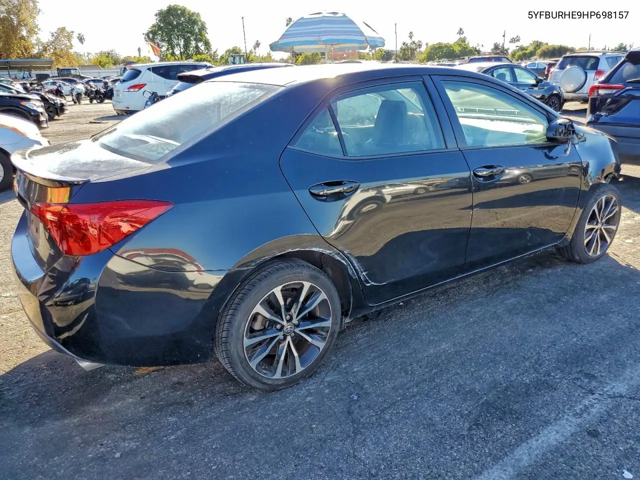 5YFBURHE9HP698157 2017 Toyota Corolla L