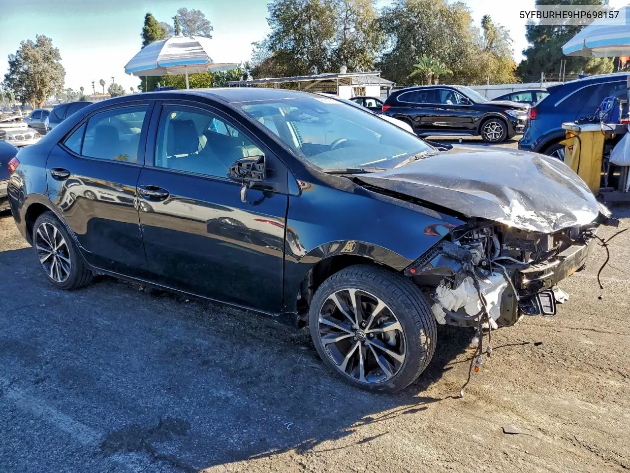 5YFBURHE9HP698157 2017 Toyota Corolla L