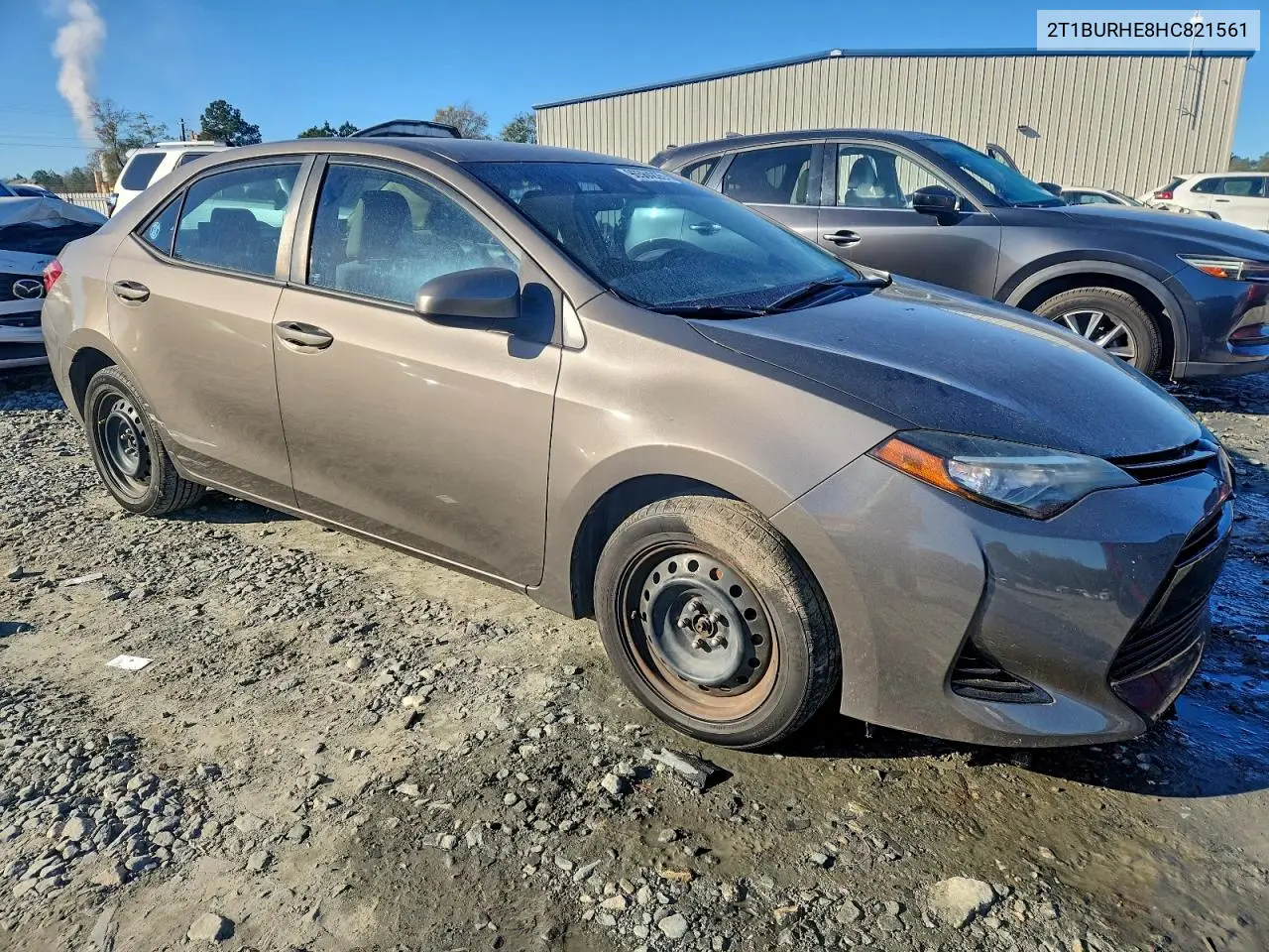 2T1BURHE8HC821561 2017 Toyota Corolla L