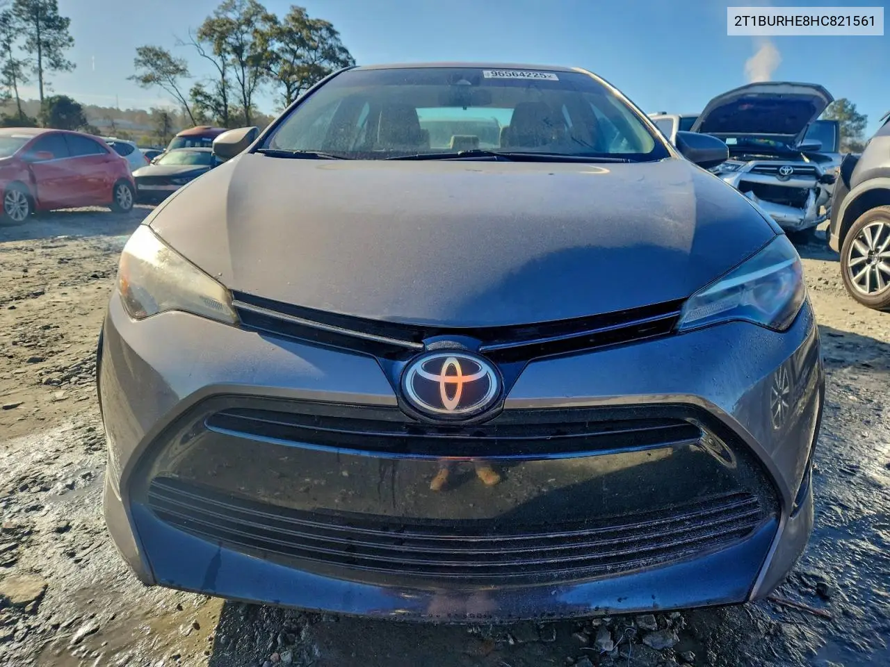 2T1BURHE8HC821561 2017 Toyota Corolla L