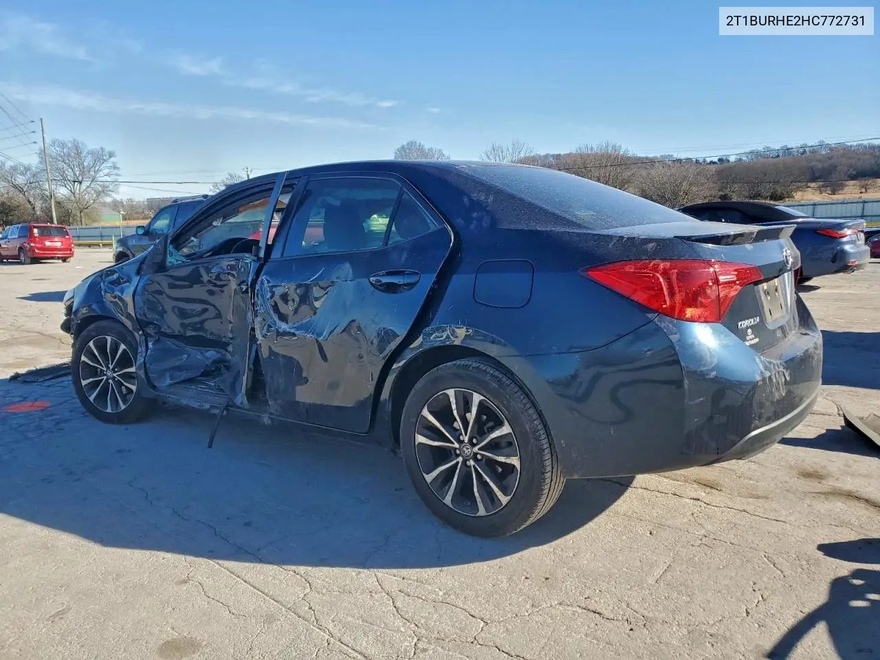 2T1BURHE2HC772731 2017 Toyota Corolla L